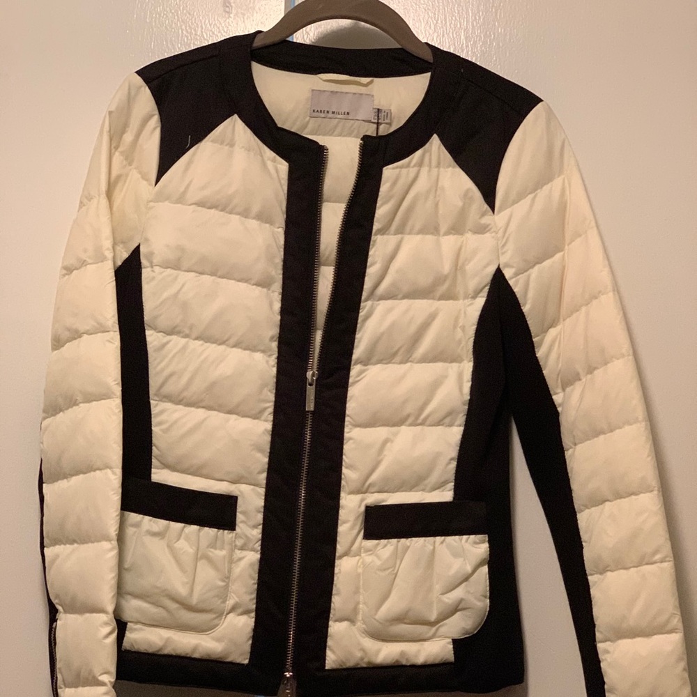 Karen Millen lightweight puff jacket